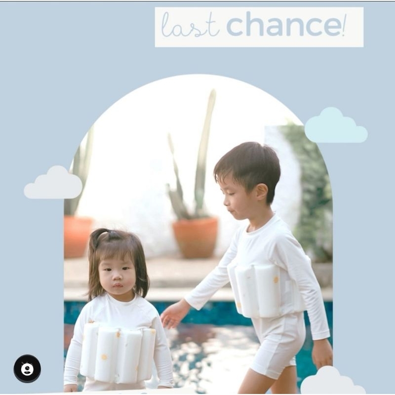 PRELOVED LEEVIERRA x ELIZ IL GIORNO / ELIZABETH ZENIFER / baju renang / pelampung