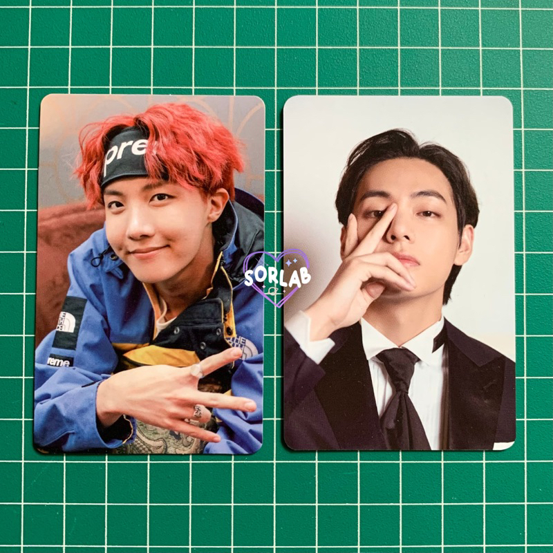 [OFFICIAL] BUNDLE PHOTOCARD PC BTS JHOPE MEMORIES OF 2017 + TAEHYUNG THE FACT CHINA 2021 POB PC