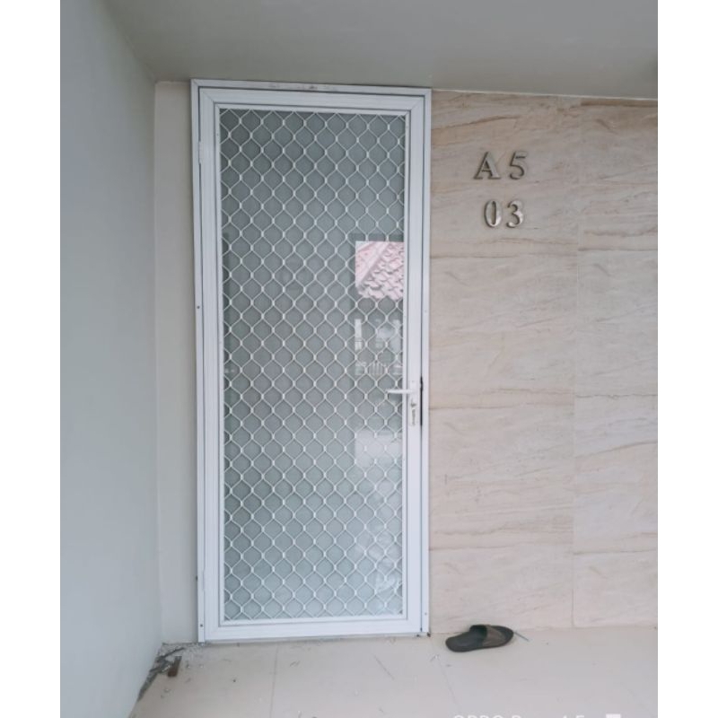Pintu Expanda + Kasa Nyamuk magnet | Ekspanda Almunium
