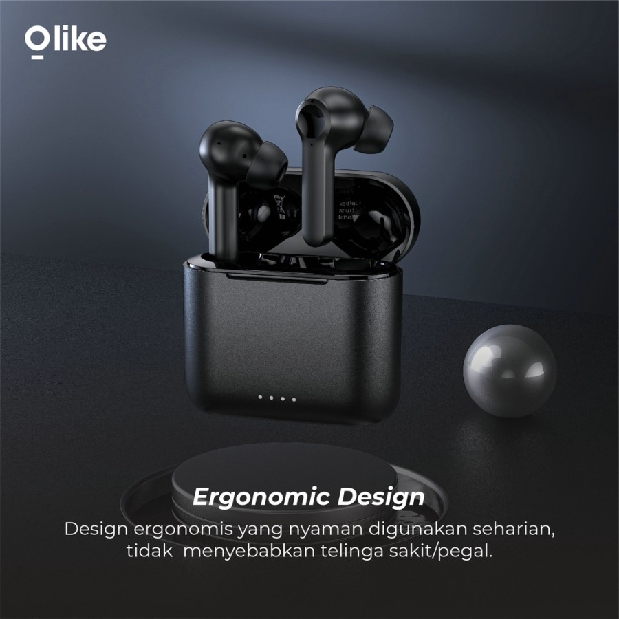 HEADSET EARBUDS WIRELESS OLIKE FINN X O2