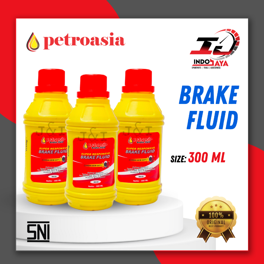 [BAYAR DI TEMPAT] MINYAK REM PETROASIA 50 ML / 300 ML / MINYAK REM MOTOR / OLI REM / MINYAK OLI REM 