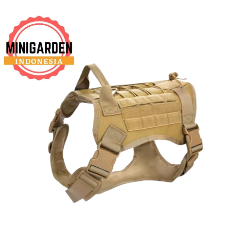 ROMPI ANJING BESAR tactical dog harness militer vest harnes nylon