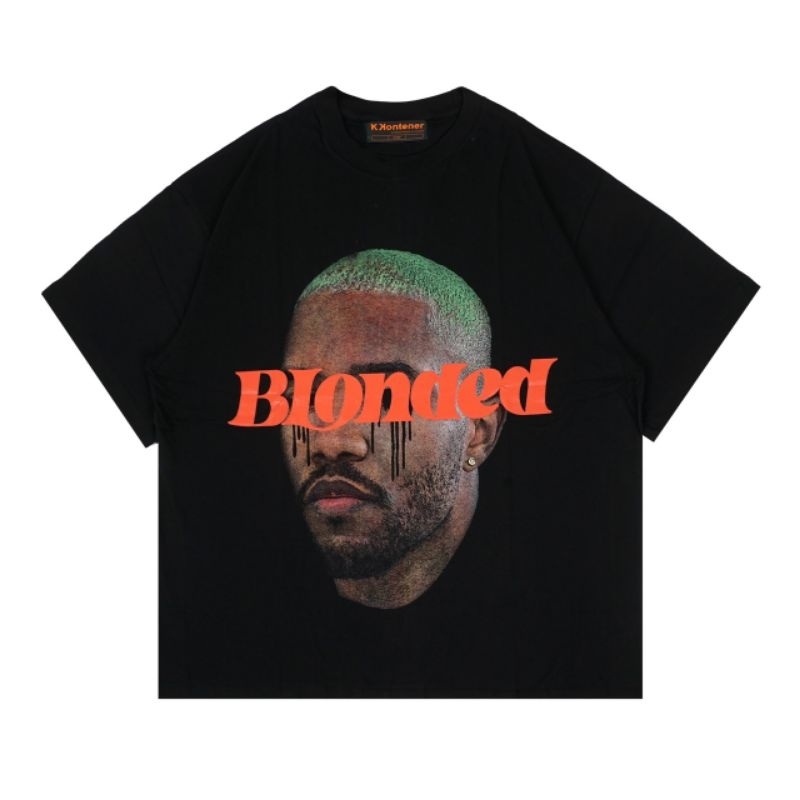 TSHIRT OVERSIZE BLONDED FRANK OCEAN BLACK