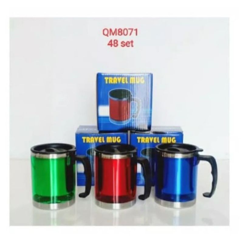 GELAS MUG TERMOS Tahan Panas / MUG Kantor Stainless Steel Warna