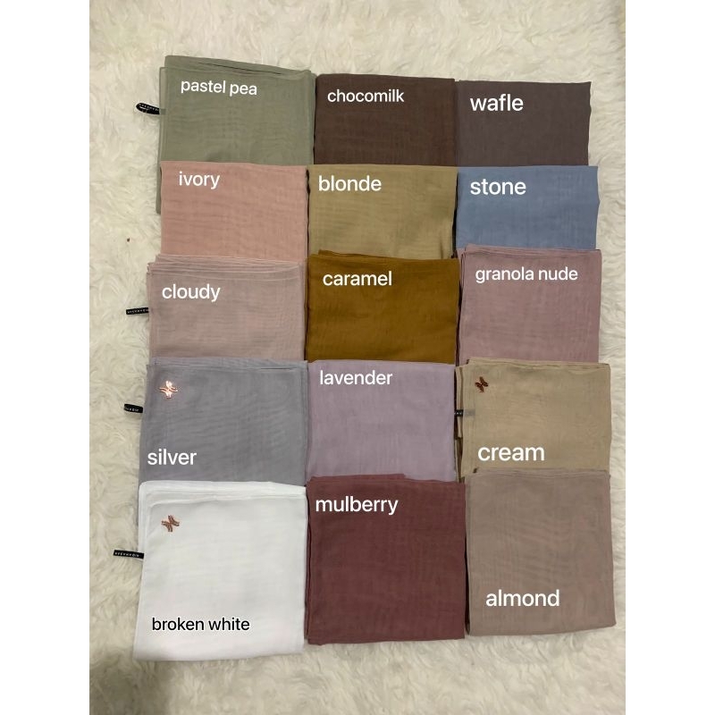 HIDAHASAN Plain paris everyday scraft