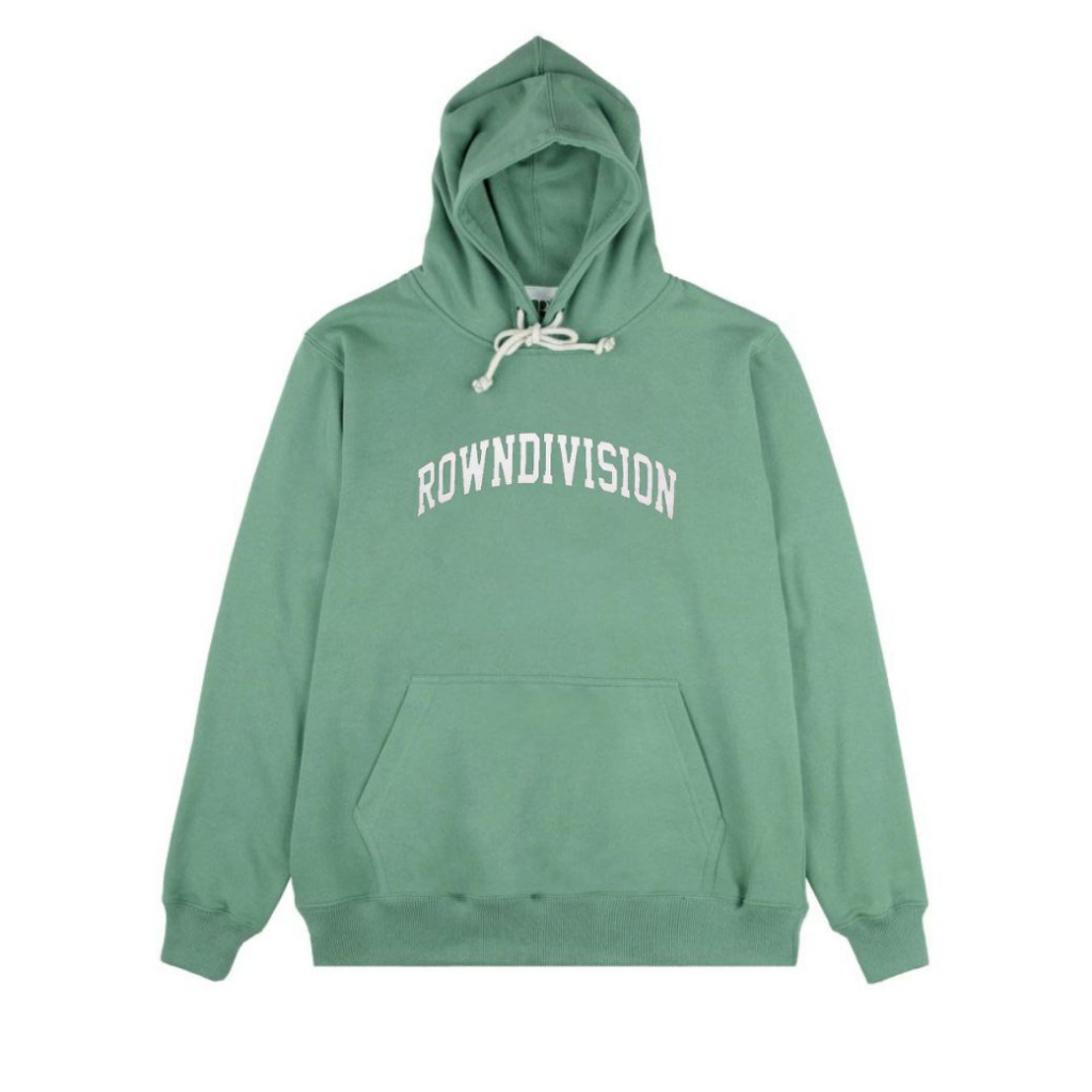 Rown Division Official Pullover Hoodie Litle Text Bold Sig White Good Quality Distro