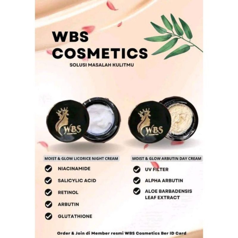 Krim SIANG/MALAM WBS KOSMETIK