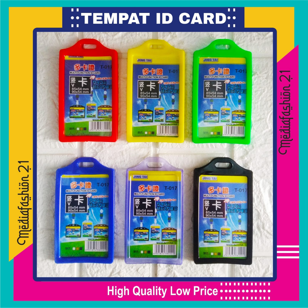 

TEMPAT ID CARD / CARD HOLDER SILIKON 2 SISI