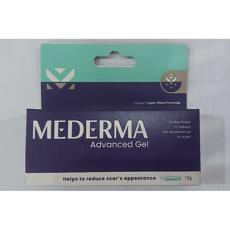 mederma gel 10 gram membantu bekas luka kulit original