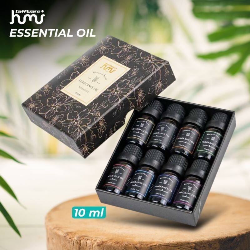 (450gr) Taffware Humi Pure Aroma Essential Oil 8 in 1 10ml Aromatherapy