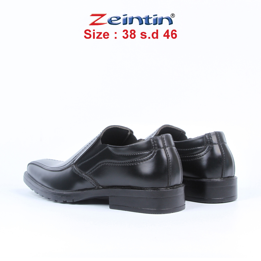 Zeintin - Sepatu Pantofel Slip On Pria Sepatu Pantofel Pria Kulit Pu Preminum Formal Kantor Kasual Kerja Kuliah  Pantopel BJ