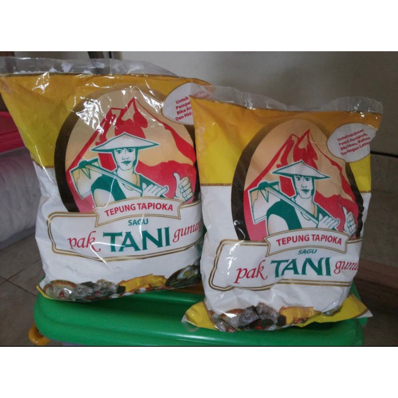 

sagu tani pak gunung 500 gram / tepung tapioca pak tani gunung 500 gram