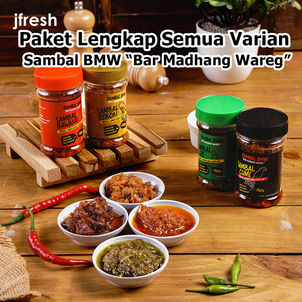 

Paket Lengkap Semua Varian Sambal BMW LEBIH MURAH