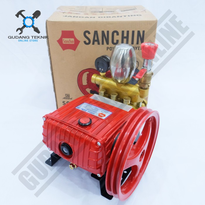 Engine Power Sprayer SCN20 SCN30 SANCHIN / Pompa Steam Mesin Cuci Mobil Motor SCN 20 SCN 30 SANCHIN