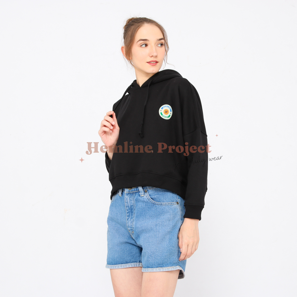 ILAYA Crop Sweater by Hemline Project