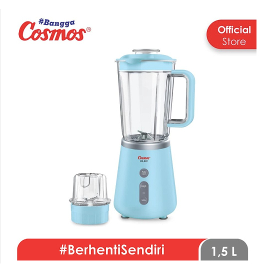 [ Cosmos ] Blender Plastik Cosmos CB 801 Blenz Smart Blender - Bisa Mati Sendiri - 1.5 L