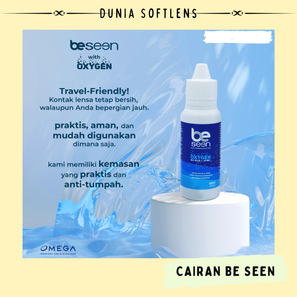 Cairan Softlens BE SEEN 60 Ml -Mamalens