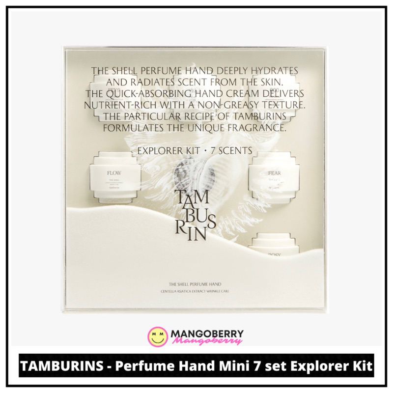 TAMBURINS perfume hand mini 7 set explorer kit (FREE paper bag)