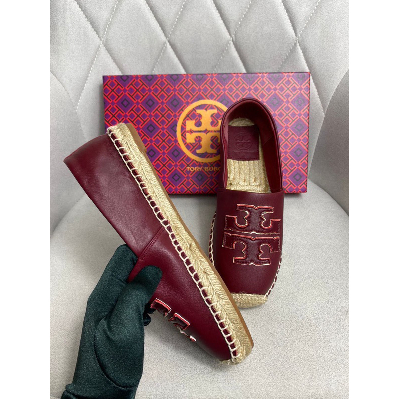 Tory burch espa flat shoes original preloved