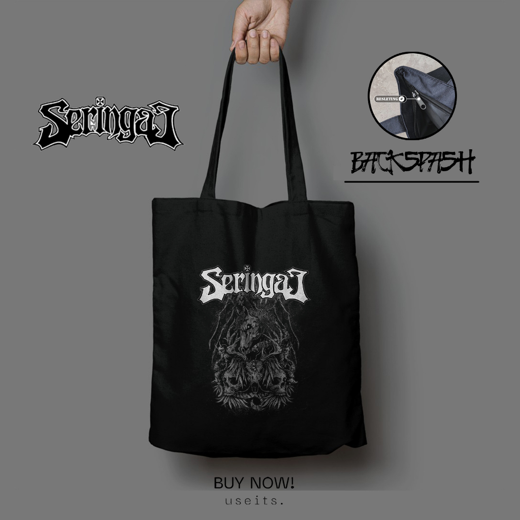 Tas Totebag Band Seringai Pria Wanita - SERINGAI