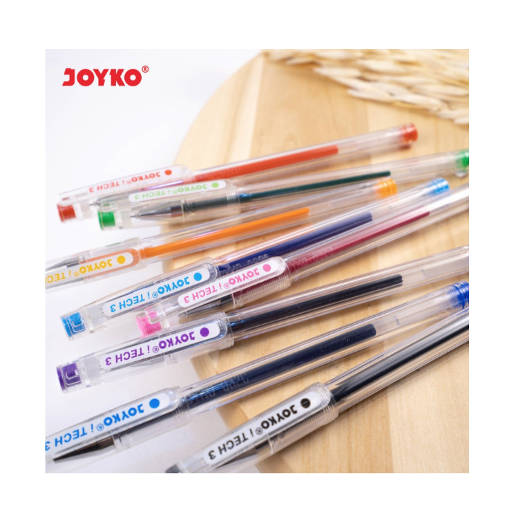 

Color Gel Pen Pulpen Joyko GPC-325 iTech3 1 Set 8 Warna 0.28 mm