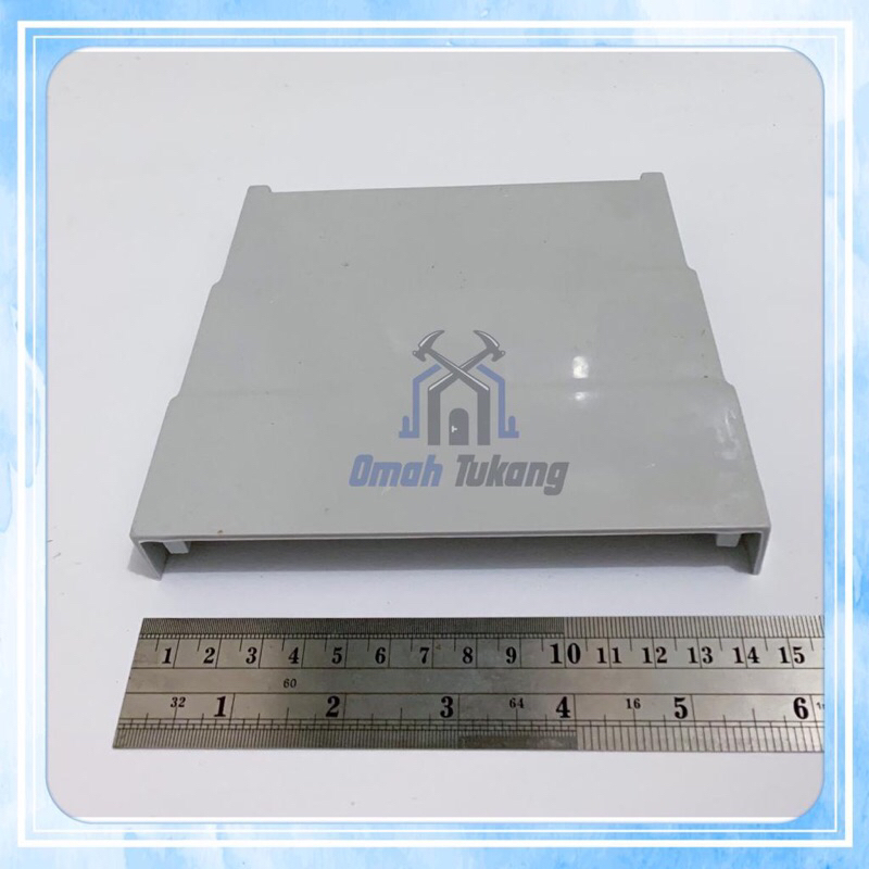 Tutup Talang Kotak PVC 6” inch Merk JAYA / Tutup Talang Kotak 6”