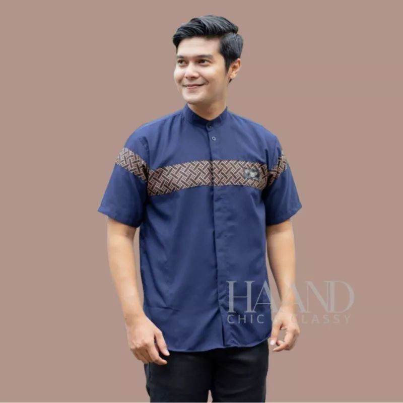 MANDARIN KEMEJA PRIA LENGAN PENDEK//KEMEJA OXFORD BEST SELLER