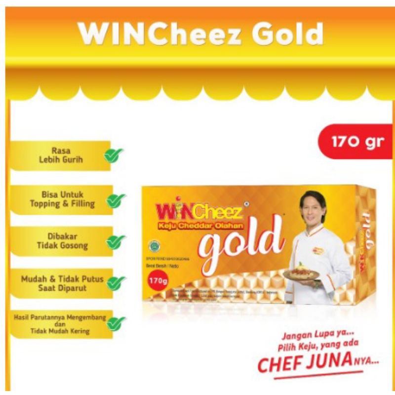 

WINCheez Keju GOLD 170 Gram