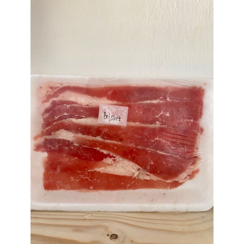 

Beef Slice Brisket 100gr