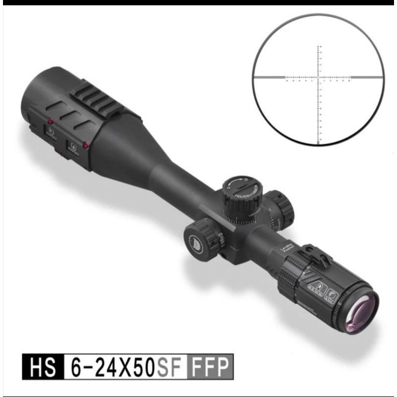 Telescope Discovery HS 6-24x50 SF FFP --READY STOCK