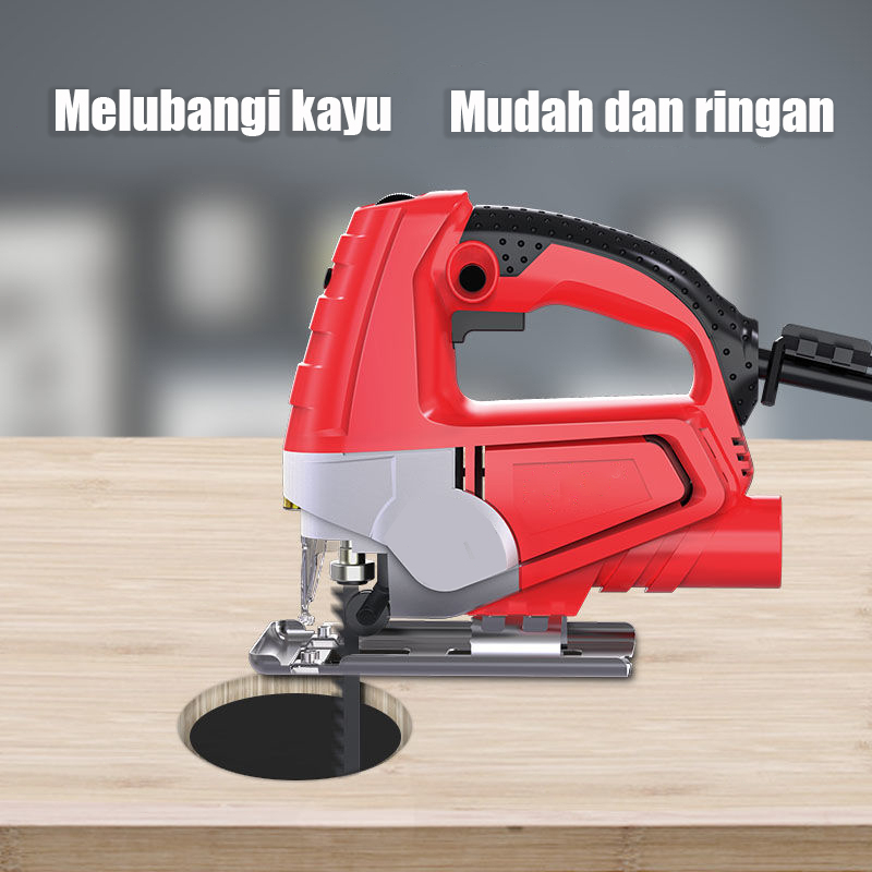 Tool surperman Mesin Gergaji kayu Jig Saw Machine/Jigsaw Single Speed Mesin Gergaji Potong Kayu  Perlengkapan Rumah Tangga Murah  Aksesoris Alat Pertukangan Gergaji, Mesin Pemotong &amp; Gerinda / Saw, Chainsaw, Grinding Machine Berkualitas.