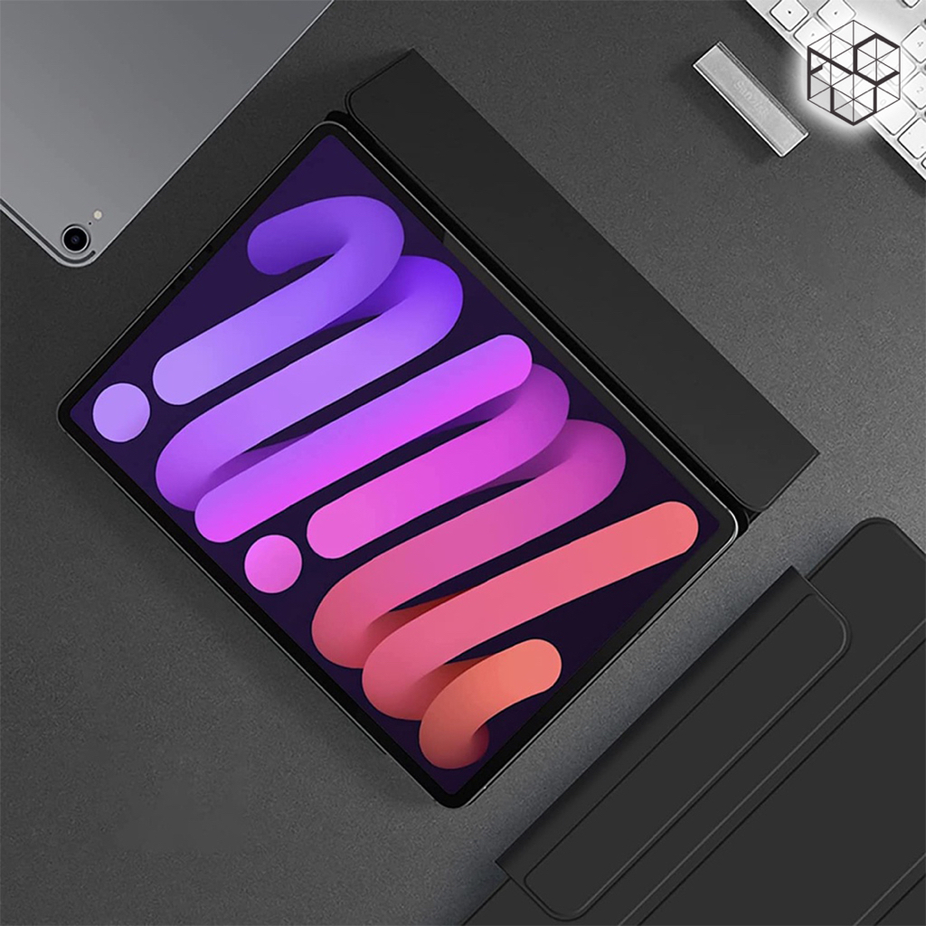 PU Leather Magnetic iPad Case with Magnetic Clasp for iPad Mini 6 / iPad Gen 10 10.9&quot; / iPad Air 5 10.9&quot; / iPad Air 6 11&quot; / iPad Pro 11&quot; 2021 / iPad Pro 11&quot; 2024