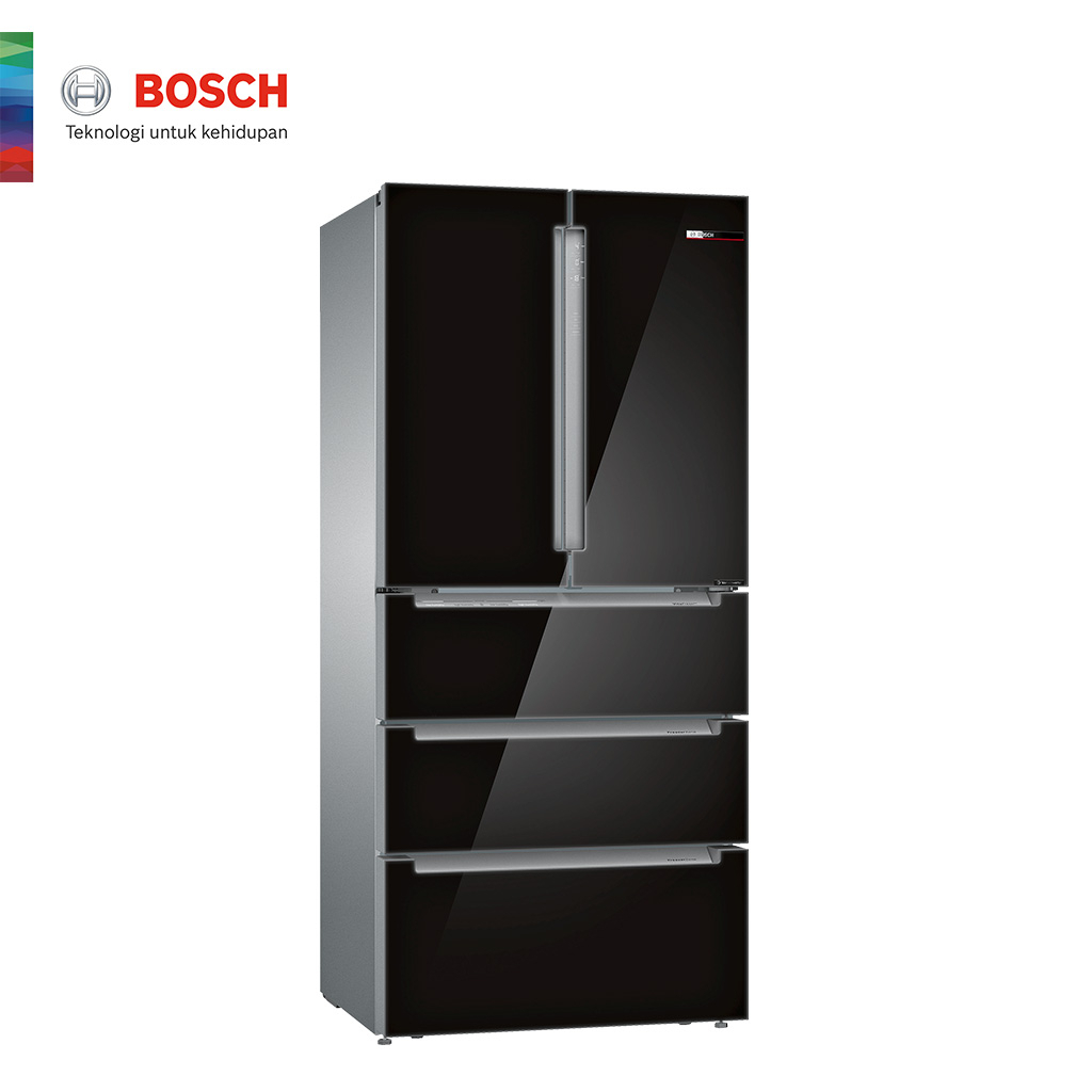 Bosch KFN86AA76J Kulkas French Door Freestanding / Refrigerator