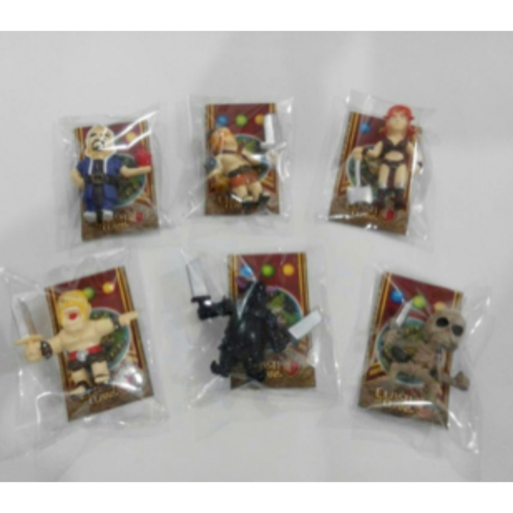 figure COC pajangan single figure set card coc miniature