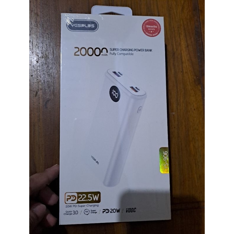 Power bank super Charging Power Bank 20000mAh  YS906
