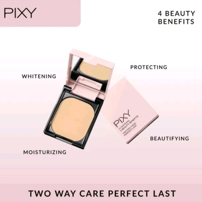 PIXY UV WHITENING TWC PERFECT LAST BEDAK PADAT DAN BEDAK REFILL PIXY