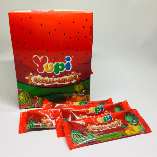 

Yupi Wotta Melon Rasa Semangka 8 gram isi 24pcs