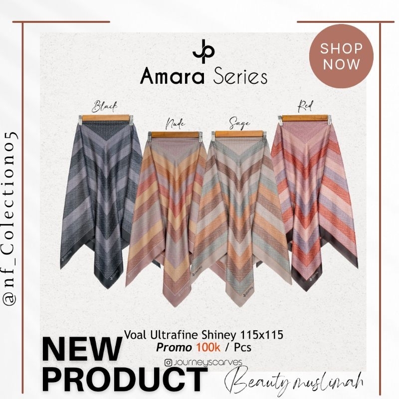TERMURAH  AMARA SERIES BY JOURNEY || Hijab segiempat terbaru journey || hijab jilbab kerudung segiem