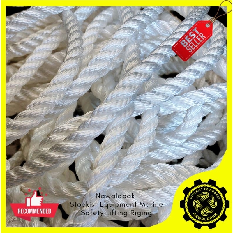 

Tali Tambang Nilon 24mm / Tali Tampar Nylon / Harga Per Meter