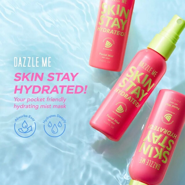 [BISA COD] Dazzle Me Skin Stay Hydrated! Facial Mist
