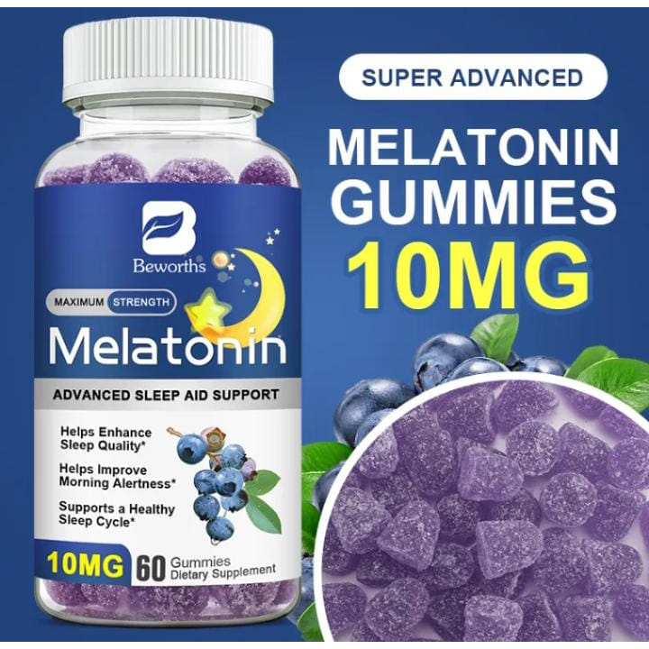 BEWORTHS BLUEBERRY MELATONIN GUMMIES 10MG ORIGINAL