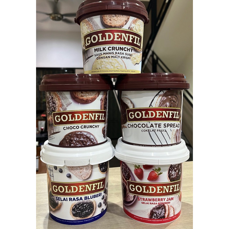 

Selai Cokelat Goldenfill SEMUA RASA 1 KG