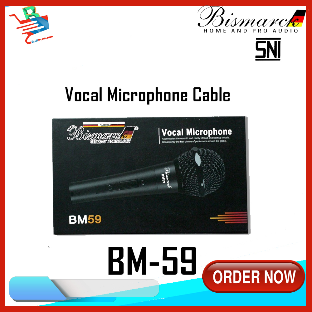 Mic Bismarck Bm-59 Vocal microphone BM59 Original