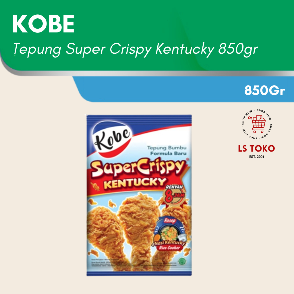 

Kobe Tepung Super Crispy Kentucky 850gr
