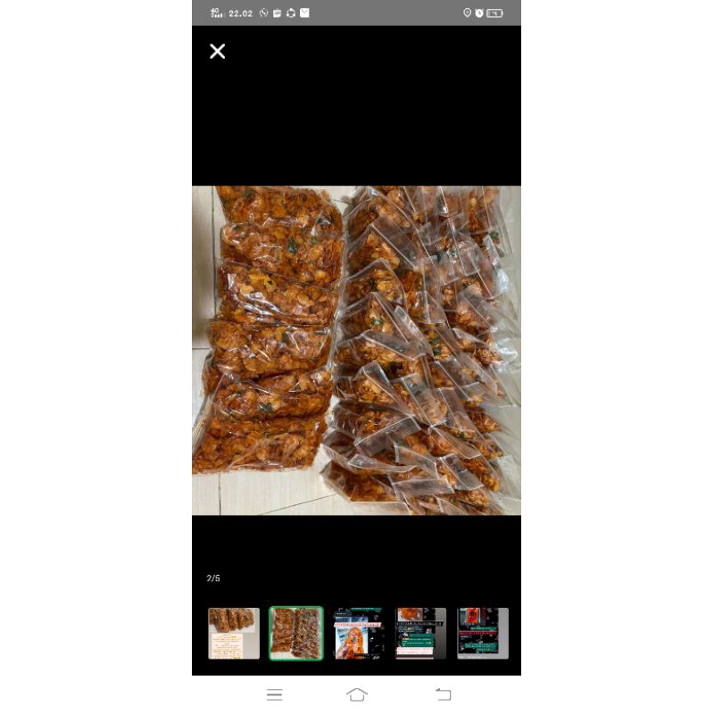 

KERIPIK SINGKONG BALADO