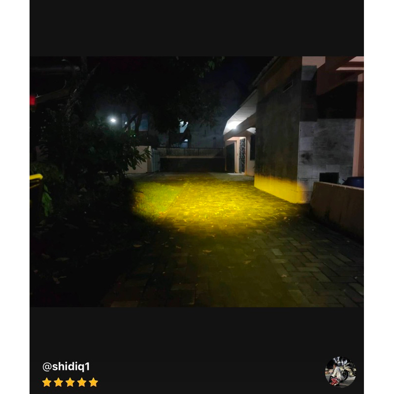 COD Lampu tembak Laser LED D3 SQL 2 mata putihkuning 2 warna 4695