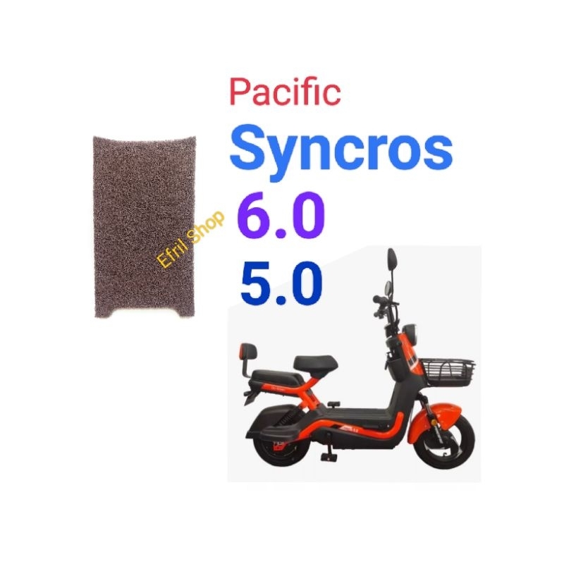 Alas kaki Karpet sepeda motor listrik Pacific Syncros 5.0 Syncros 6.0
