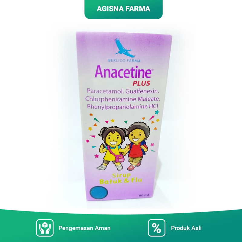 Anacetine plus syrup 60ml