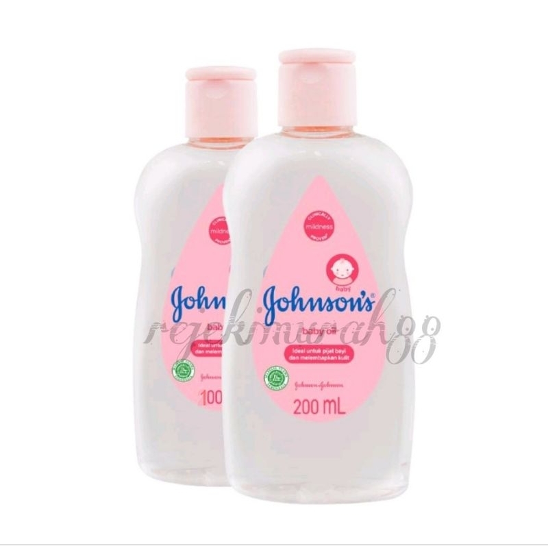 Johnsons Baby Oil 200/125ml