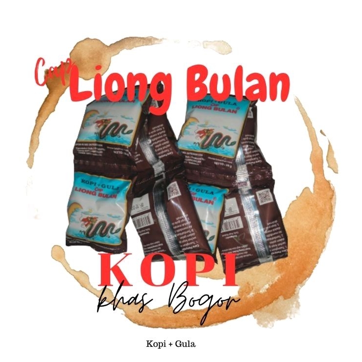 

KOPI + GULA CAP LIONG BULAN 10 PCS